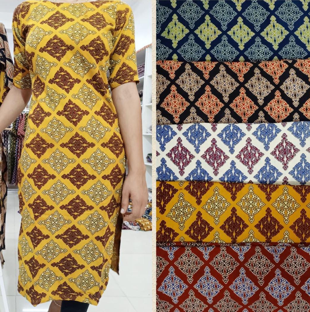 Batik Print Kurti